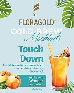 Cold Brew Mocktail Touch Down Frchtetee, natrlich aromatisiert