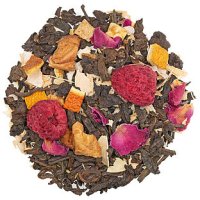 ST Raspberry Ripple natrlich,Schwarztee mit Fruchtstcken und Blten, aromatisiert